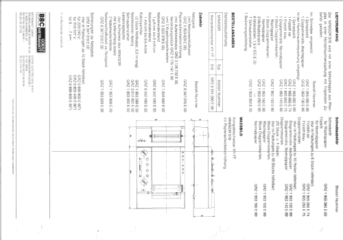 Minigor Kompaktschreiber RE 510; Metrawatt, BBC Goerz (ID = 1424084) Equipment