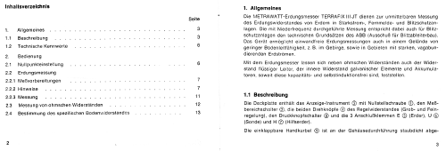 Terrafix III JT & JT-H; Metrawatt, BBC Goerz (ID = 1689205) Ausrüstung