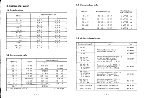 Unigor 3n; Metrawatt, BBC Goerz (ID = 3036430) Equipment