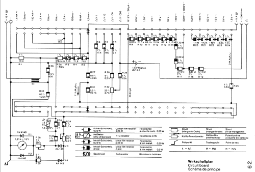 Analoges Vielfachmessinstrument MA2H; Metrawatt, BBC Goerz (ID = 833326) Equipment