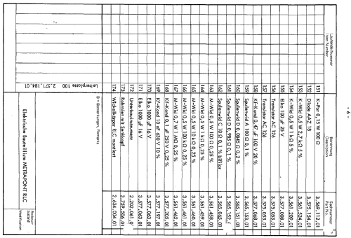 Metrapont RLC 2; Metrawatt, BBC Goerz (ID = 837064) Ausrüstung