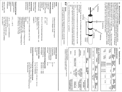 Metriso 5000 A/AK; Metrawatt, BBC Goerz (ID = 1302910) Ausrüstung