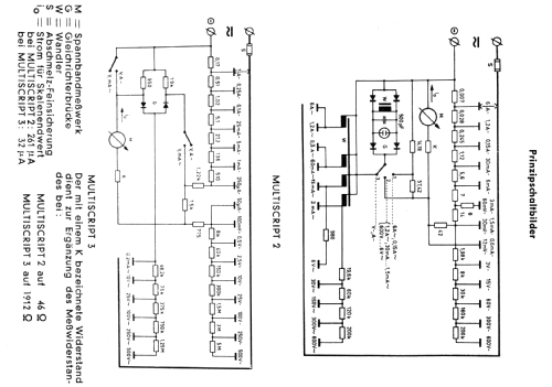 Punktschreiber Multiscript MS2; Metrawatt, BBC Goerz (ID = 440268) Ausrüstung