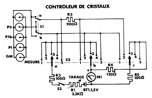 Contrôleur de cristaux TT801A; Metrix, Compagnie (ID = 1810243) Equipment