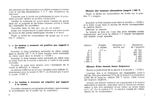 Multimètre MX462F; Metrix, Compagnie (ID = 954831) Ausrüstung