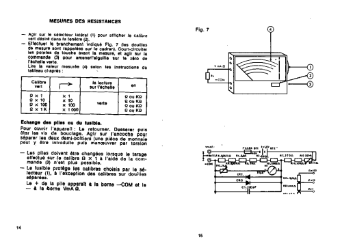 MX011A ; Metrix, Compagnie (ID = 1423485) Ausrüstung