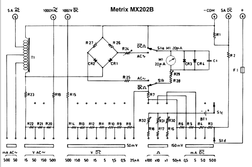 MX-202B; Metrix, Compagnie (ID = 826267) Equipment