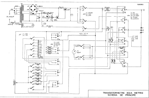 Transistormètre 302A; Metrix, Compagnie (ID = 1099630) Equipment