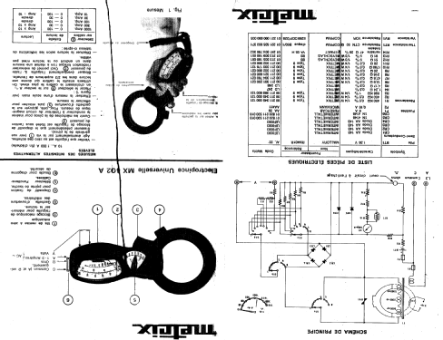 Electropince Universelle MX402A; Metrix, Compagnie (ID = 2427906) Equipment