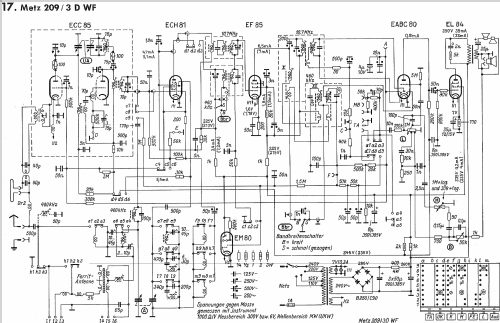 209/3D WF; Metz Transformatoren (ID = 1011051) Radio