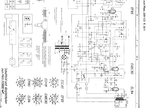 209/3D WF; Metz Transformatoren (ID = 451959) Radio