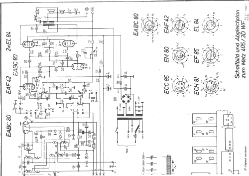 405/3D/WF; Metz Transformatoren (ID = 12675) Radio