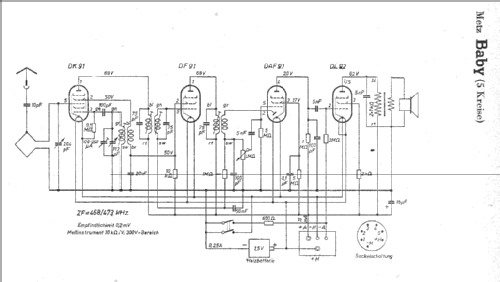 Baby ; Metz Transformatoren (ID = 4267) Radio