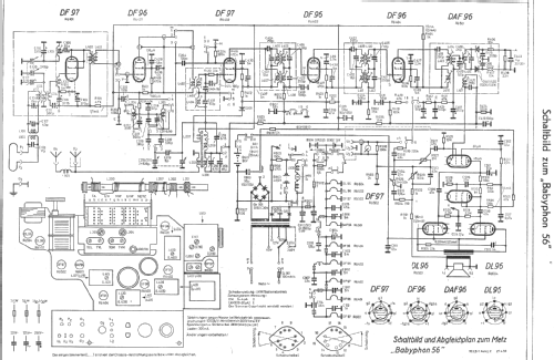 Babyphon 56; Metz Transformatoren (ID = 2025059) Radio