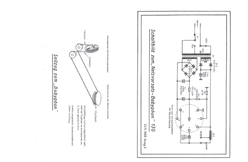 Babyphon ML ; Metz Transformatoren (ID = 1725371) Radio