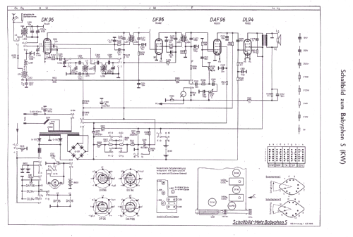 Babyphon S; Metz Transformatoren (ID = 222550) Radio