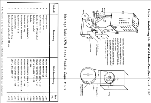 Capri UKW-Einsatz UKP 11U/2; Metz Transformatoren (ID = 1757330) Converter