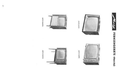 Capri Vollautomatik 867 UHF; Metz Transformatoren (ID = 2609671) Televisión