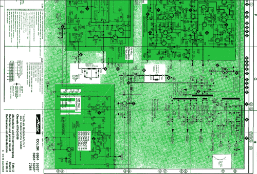 Color 6984 Ch= 679G--0038; Metz Transformatoren (ID = 1048884) Television