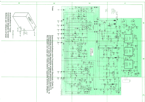 Color 6998 Ch= 679G-0038; Metz Transformatoren (ID = 1049535) Television