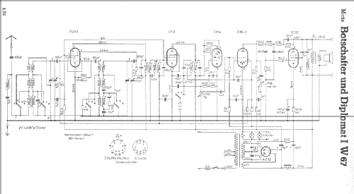 Diplomat MS/W66; Metz Transformatoren (ID = 1570111) Radio