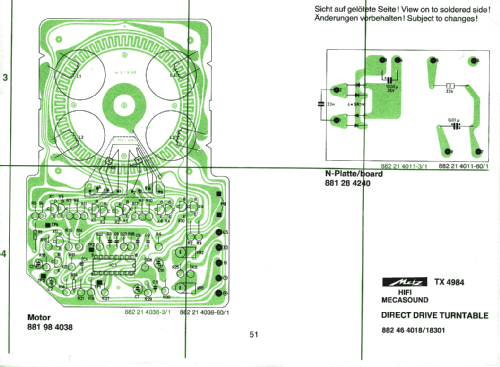 Direct Drive Turntable TX-4984; Metz Transformatoren (ID = 791728) Reg-Riprod