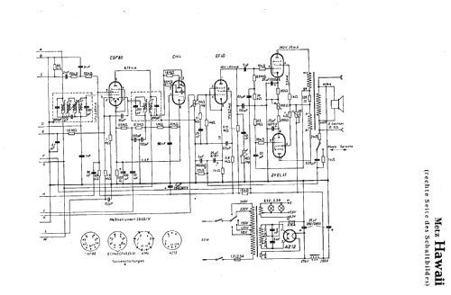 Hawaii W ; Metz Transformatoren (ID = 253402) Radio