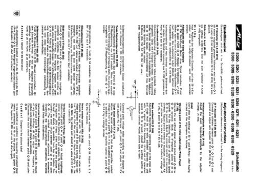 Java 5221; Metz Transformatoren (ID = 672460) Television