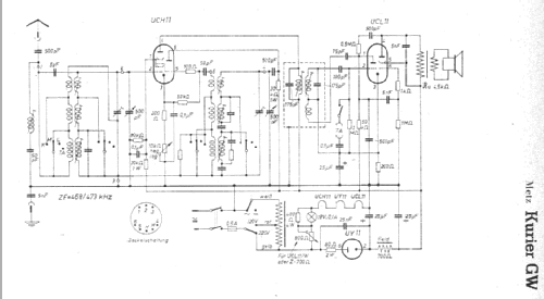 Kurier GW49; Metz Transformatoren (ID = 4290) Radio