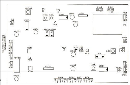Quarz Synthesizer FM/AM Tuner SX-4961; Metz Transformatoren (ID = 791759) Radio