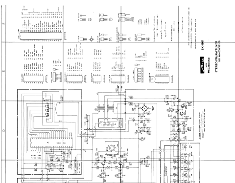 Stereo AM/FM Tuner SX-4981; Metz Transformatoren (ID = 2002984) Radio