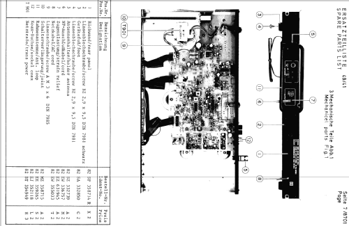 Mecasound Quartz-Synthesizer-Tuner SYT 4991; Metz Transformatoren (ID = 1037426) Radio