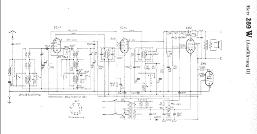 W289; Metz Transformatoren (ID = 4265) Radio