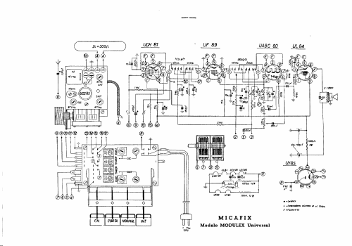 Modulex-universal ; Micafix Electrónica; (ID = 257119) Radio