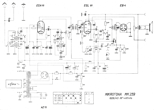 Mikrofona MK259; Microphona Mikrofona (ID = 19593) Radio