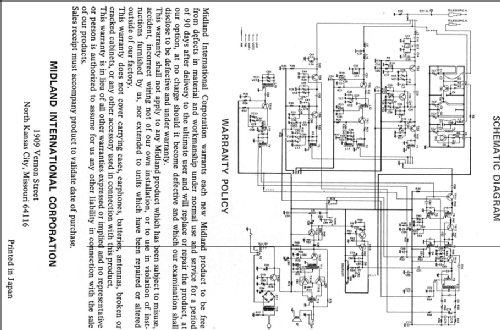 Multi Band Radio 10-575; Midland (ID = 1101309) Radio