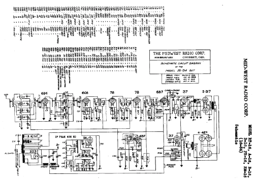 A-16 Ch= 16-34; Midwest Radio Co., (ID = 525300) Radio