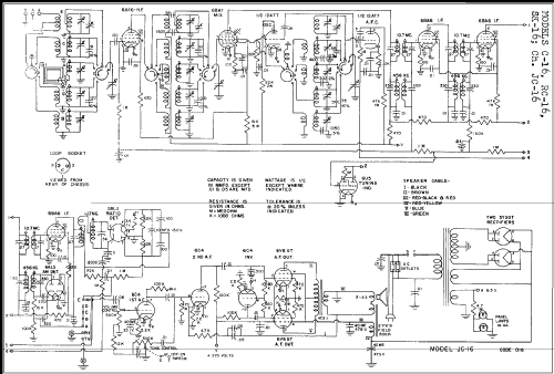 C-16 Ch= JC-16; Midwest Radio Co., (ID = 268308) Radio