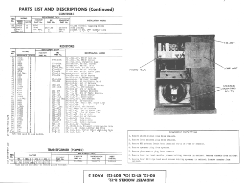 R-12 Ch= RGT-12; Midwest Radio Co., (ID = 1390546) Radio