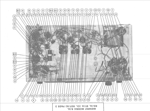 R-16 Ch= RGT-16; Midwest Radio Co., (ID = 1396825) Radio