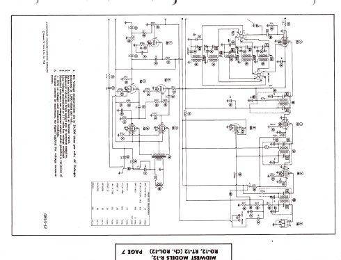 RT-12 Ch.= RGL-12; Midwest Radio Co., (ID = 1395355) Radio