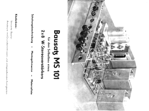 Bausatz MS101; Mikroelektronik ' (ID = 71393) Kit
