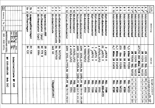 Mikrofonvorverstärker MV691; Mikrofontechnik (ID = 627890) Verst/Mix