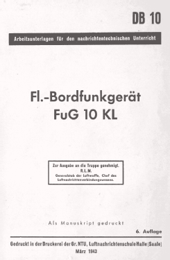 70 Watt - Lang- / Kurzwellennachrichtengerät FuG 10 KL / FuG X ; Militär verschiedene (ID = 2924885) Mil TRX