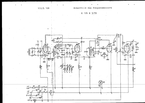 Frequenzmessgerät a K126X ; Militär verschiedene (ID = 1926909) Equipment