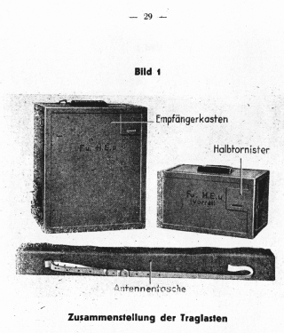 Funkhorchempfänger Fu H.E.u1 'Ulrich'; Militär verschiedene (ID = 3031036) Mil Re