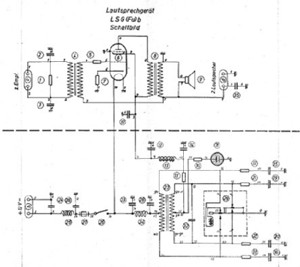 Lautsprechgerät b LSG b; Militär verschiedene (ID = 1573294) Ampl/Mixer