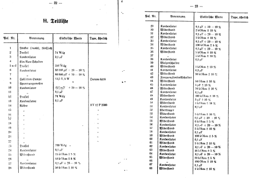 Mittelwellen-Empfänger c 'Walter' MW.E.c; Militär verschiedene (ID = 1940289) Mil Re