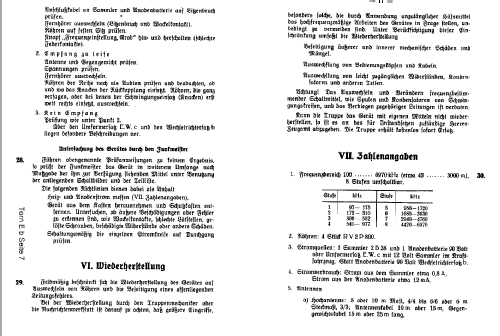 Tornister-Empfänger b Torn. E.b.; Militär verschiedene (ID = 319741) Mil Re