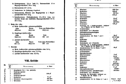 Tornister-Empfänger b Torn. E.b.; Militär verschiedene (ID = 319742) Mil Re